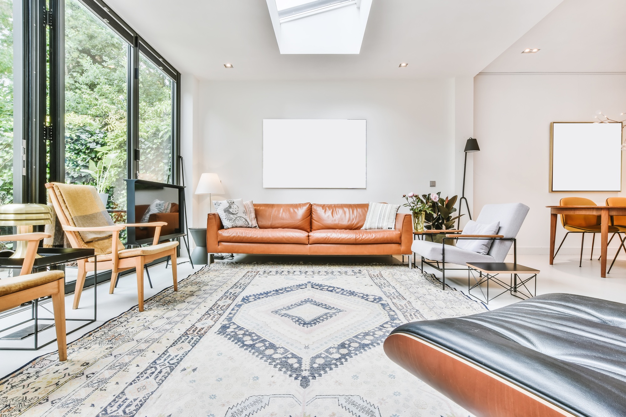Bright living room